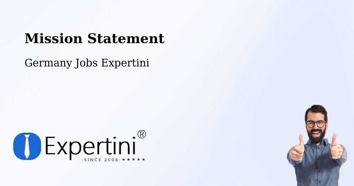 Corporate Mission – Forchtenberg - Germany Jobs Expertini